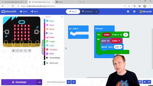 MakeCode for micro:bit - GitHub for Extensions смотреть онлайн