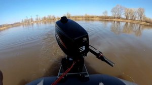 Лодочный мотор Hidea, покупка и обкатка лодочного мотора
