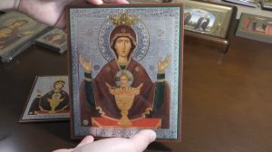 Икона Богородица Неупиваемая Чаша, Высоцкий монастырь г. Серпухов