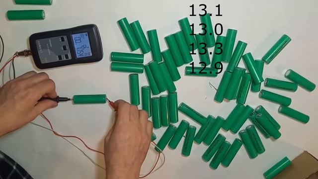 Внутренне сопротивление INR 18650/25P EVE. Слепой тест партии. смотреть онлайн