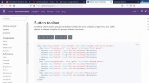 Button Group in Bootstrap,Lec-27|Bootstrap 4 tutorials for beginners in Urdu/Hindi|