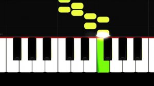 Lezginka - Slow Easy Piano Tutorial