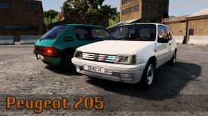 Мод Peugeot 205 1988-1994 для BeamNG.drive
