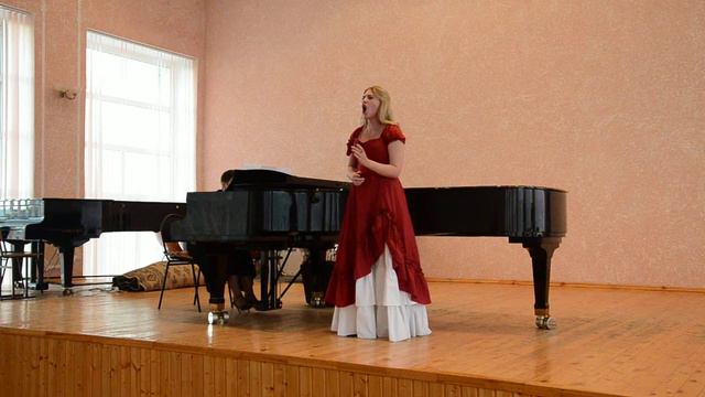 Круглова Ксения. Академический концерт. Моцарт. Каватина графини из оперы Свадьба Фигаро. смотреть онлайн