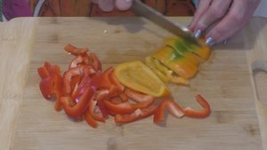 БЫСТРЫЙ  И ПРОСТОЙ САЛАТ-ЛЕЧО С ЦВЕТНОЙ КАПУСТОЙ. \SALAD-LECHO WITH CAULIFLOWER/
