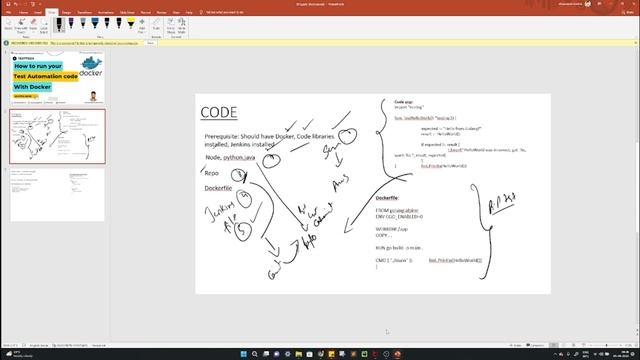 How to run your automation code with Docker | QA community | SDET | Tech overview