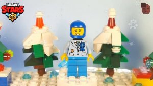 How to build Lego Brawl Stars brawler Grom and new christmas skins / лего бравл старс гром и скины