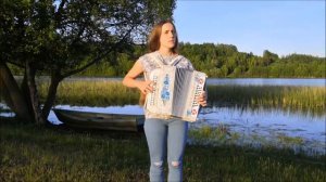 Юлия Любимова и гармонь 7