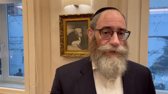 Обращение р.Певзнера перед шабатом Тецаве смотреть онлайн