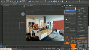 Как сделать интерьер в 3ds Max по фотографии  Делаем стены в 3ds Max по фотографии