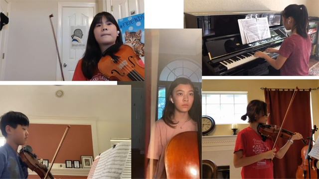 Salon Concerts - CHAMPS Education Program Quarantine Project - Canyon Vista Quintet смотреть онлайн