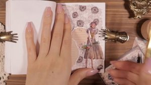 ASMR 팅글? 빈티지 다꾸 모음집 Journal Scrapbooking 스트레스 해소 수면 영상 1hour