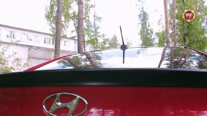 Спойлер крышки багажника Hyundai Solaris (russ-artel.ru)