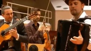 А. Пьяццолла - Libertango. Солисты - А. Гайнуллин (баян), А. Дервоед (гитара), С. Шамов (кахон)