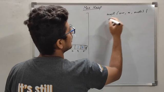 Heap Data Structure Introduction | Max Heap Insertion and Deletion