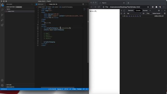 5. JavaScript Basics for beginners (Russian version) - Main Array Build-in Functions смотреть онлайн