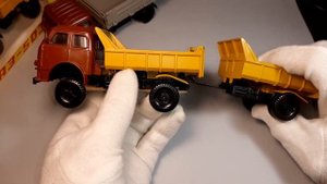 Мои старые МАЗы. МАЗ-500. МАЗ-503А. 1:43.