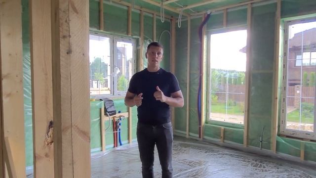 Скрытые коммуникации в каркасном доме | Отопление и электрика