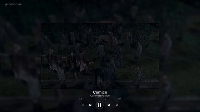 caravan palace - comics (slowed + reverb) смотреть онлайн