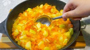 Беру 1 кабачок, 2 помидора и через 30 минут сытный, полезный ужин готов (делюсь рецептом)