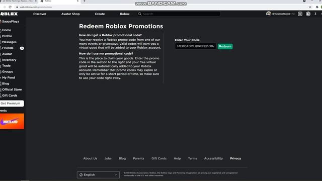 White Flamingo Fedora (Roblox Promo Codes) смотреть онлайн