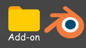 Как установить адон (add-on) в Blender