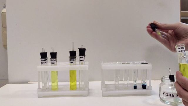 Лабораторная работа №6 "Изучение свойств соединений металлов побочных подгрупп" Часть 1 смотреть онлайн