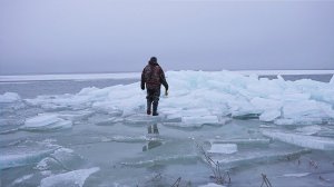 МОРЕ СКОВАЛО ЛЬДОМ, ВОТ ЭТО РЫБАЛКА И ОХОТА! Зимняя рыбалка с ночёвкой. Охота на утку. Жерлицы