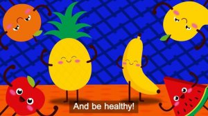 Fruits song| Grit original | Dance and sing along| Preschool |English song for kids