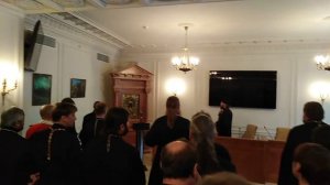 Хор священников. "Достойно есть".