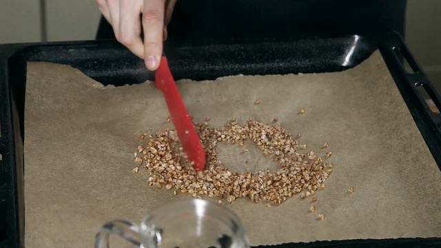 Гречотто с попкорном из гречки.