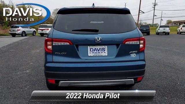 Certified 2022 Honda Pilot EX-L, Burlington, NJ 14165UL смотреть онлайн
