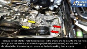 Mercedes-Benz W204 C-Class Air Conditioning Compressor Replacement