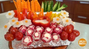 Овощная тарелка. Доброе утро. Фрагмент выпуска от 03.03.2020