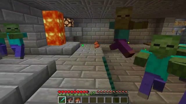Minecraft: Zombie Survival Simulator смотреть онлайн