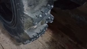 Зимние шины на минитрактор