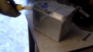 Тест нагрузочной вилкой аккумулятора Тюмень премиум 64 Ач