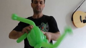 Как сделать монстра Майка Вазовски из воздушных шаров ШДМ / How to make a Mike wazowski balloon SDM