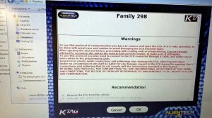 Восстановление ECU Hitachi SH7058 Nissan Teana 2.3 J31 с помощью K-tag после обрыва записи по OBD