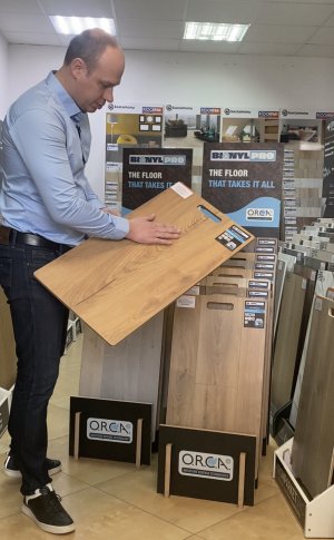 Влагостойкий ламинат BinylPro в салоне ЛАМИНАДО.