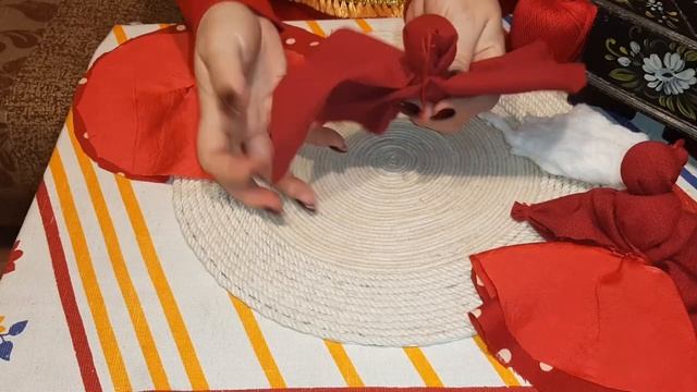 Традиционная народная кукла-Пасхальная Голубка / Traditional folk doll-Easter Dove