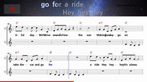 Beautiful Sunday - Daniel Boone (Tenor/Soprano Saxophone Sheet Music Bb Key / Karaoke / Easy Solo)