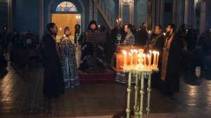 Великий покаянный канон св. Андрея Критского в Никольском соборе г. Котельнича