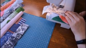 Лоскутные блоки из полос. Часть 2.