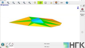 Работа с поверхностями и расчёт объёма в FOIF RTS 362