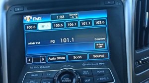 Вызов FM Радио голосом когда едешь за рулем на Hyundai Sonata YF Hybrid