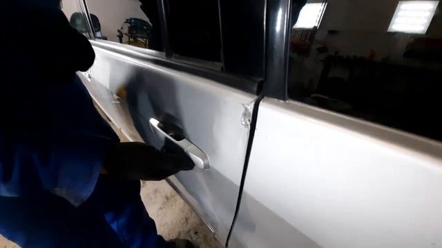 TOYOTA SUCCEED Ремонт двери. смотреть онлайн