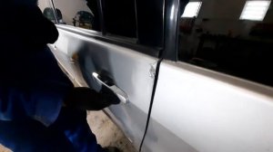 TOYOTA SUCCEED Ремонт двери.