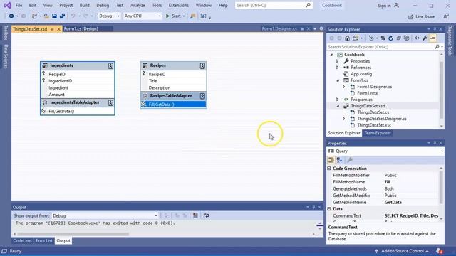 Using Windows Forms to display dataset information using C# смотреть онлайн