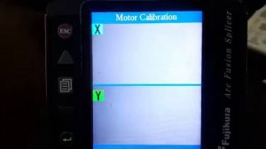 Motor Calibration - Fujikura FSM-60S
